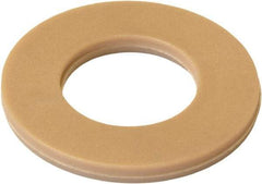 Made in USA - 5/16" Screw, Grade PEEK 450 GL30 Plastic High-Temperature Flat Washer - 11/32" ID x 11/16" OD, 0.065" Thick, Plain Finish - Makers Industrial Supply