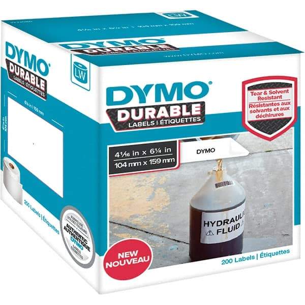 Dymo - Labels, Ribbons & Tapes Type: Extra Large Shipping Labels Color: White - Makers Industrial Supply