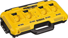 DeWALT - 20 Volt, 4 Battery Lithium-Ion Power Tool Charger - 1 hr & 30 min to Charge, AC Wall Outlet Power Source - Makers Industrial Supply