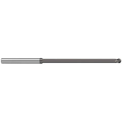 Harvey Tool - Ball End Mills; Mill Diameter (Inch): 5/64 ; Mill Diameter (Decimal Inch): 0.0780 ; Number of Flutes: 4 ; Length of Cut (Decimal Inch): 0.1170 ; Material: Solid Carbide ; Overall Length (Inch): 2-1/2 - Exact Industrial Supply