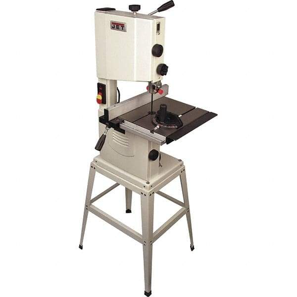 Jet - 10" Open Stand Bandsaw - 9-1/2" x 4-1/8" Cutting Capacity - Makers Industrial Supply