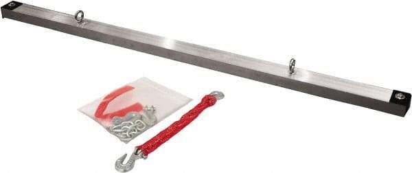 Sweepex - 48" Long Magnetic Sweeper Bar - 2" Wide x 2" High, 1 to 2" Clearance - Makers Industrial Supply