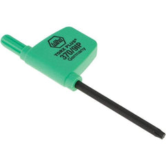 Wiha - IP9 Torx Plus Key - Flag-Style, 40mm Length Under Head, 2.9" OAL - Makers Industrial Supply