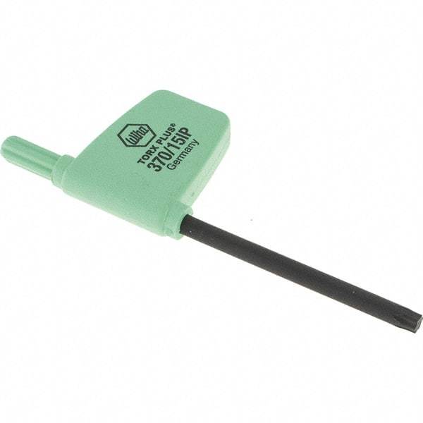 Wiha - IP15 Torx Plus Key - Flag-Style, 45mm Length Under Head, 3.1" OAL - Makers Industrial Supply