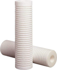 3M Purification - 2.6" OD, 50µ, Polypropylene Melt Blown-Thermal Bonded Cartridge Filter - 20" Long, Reduces High Capacity Sediments Filtration - Makers Industrial Supply