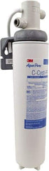 3M Aqua-Pure - 3-3/16" OD, 15-5/32" Cartridge Length, 0.5 Micron Rating Cartridge Filter Assembly - 3/8" Pipe Size, Reduces Particulate, Chlorine Odor, Parasitic Protozoan Cysts & Sediment - Makers Industrial Supply