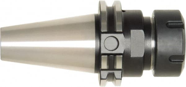 Bilz - 3mm to 26mm Capacity, 4" Projection, CAT50 Taper Shank, ER40 Collet Chuck - 0.003mm TIR, Through-Spindle & DIN Flange Coolant - Exact Industrial Supply