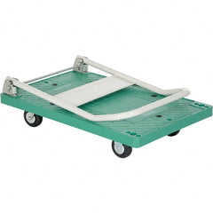 Vestil - 1,600 Lb Capacity Plastic Platform Truck - Exact Industrial Supply