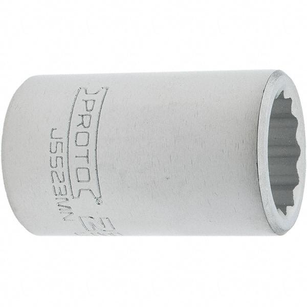 Proto - 3/4" Drive, Standard Hand Socket - 12 Points, 2.307" OAL, Steel, Full Polish Finish - Makers Industrial Supply