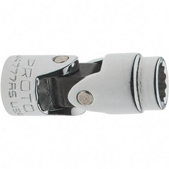 Proto - 9/32", 1/4" Drive, Standard Hand Socket - 12 Points, 1-23/64" OAL, Steel, Chrome Finish - Makers Industrial Supply