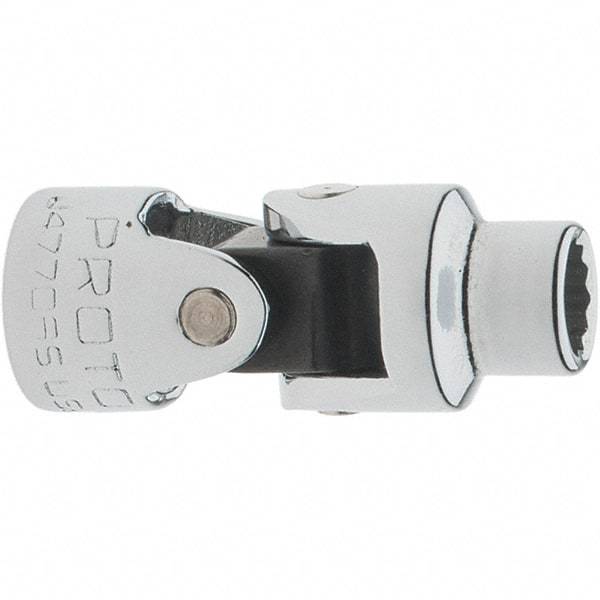 Proto - 7/32", 1/4" Drive, Standard Hand Socket - 12 Points, 1-5/16" OAL, Steel, Chrome Finish - Makers Industrial Supply