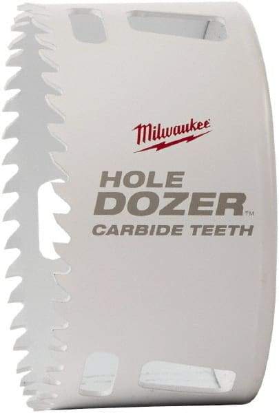 Milwaukee Tool - 3-1/2" Diam, 1-5/8" Cutting Depth, Hole Saw - Carbide-Tipped Saw, Toothed Edge - Makers Industrial Supply