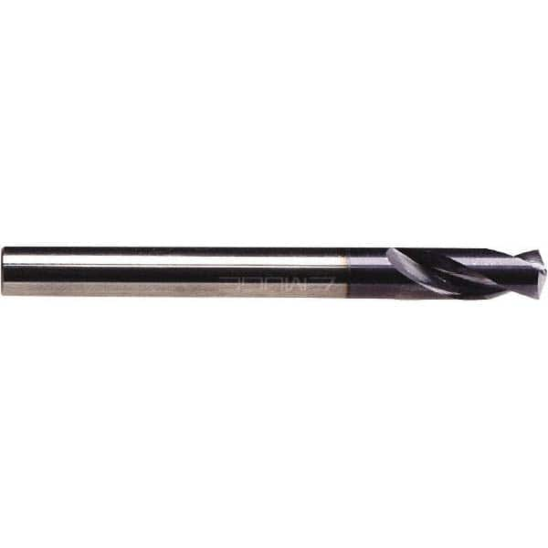 Emuge - 1/2" Body Diam, 142°, 3" OAL, Solid Carbide Spotting Drill - Makers Industrial Supply