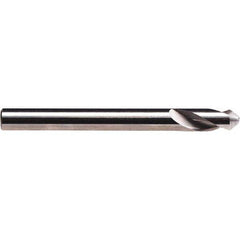 Emuge - 1/2" Body Diam, 90°, 3" OAL, Solid Carbide Spotting Drill - Makers Industrial Supply