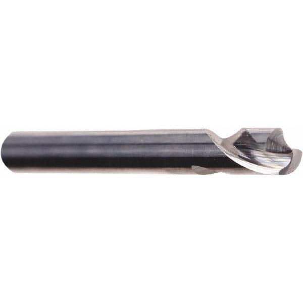 Emuge - 1/2" Body Diam, 120°, 3" OAL, Solid Carbide Spotting Drill - Makers Industrial Supply