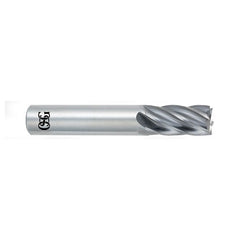 3/16″ Dia. × 3/16″ Shank × 5/8″ DOC × 2″ OAL, Carbide, Bright, 6 Flute, Square, Solid End Mill - Makers Industrial Supply