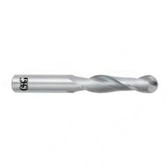 3/16" Dia. - 2-1/4" OAL - Bright CBD - Ball End SE EM - 2 FL - Makers Industrial Supply