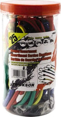 Erickson Manufacturing - Bungee Cord with S Hook - 10, 13, 18, 24, 30, 36" OAL, Red/Blue/Green/Yellow - Makers Industrial Supply