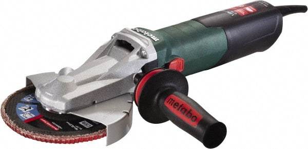 Metabo - 6" Wheel Diam, 9,600 RPM, Corded Angle & Disc Grinder - 5/8-11 Spindle, 13.5 Amps - Makers Industrial Supply