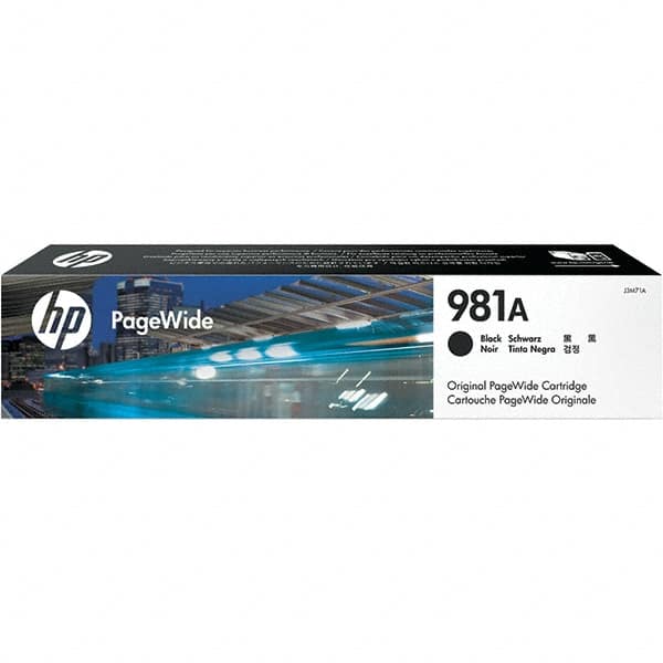 Hewlett-Packard - Black Ink Cartridge - Use with HP PageWide Enterprise Color 556, 586 - Makers Industrial Supply