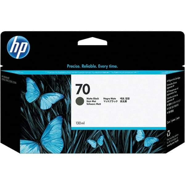 Hewlett-Packard - Matte Black Ink Cartridge - Use with HP Designjet Z2100 - Makers Industrial Supply