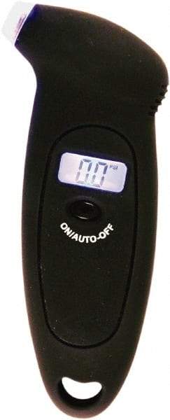 Milton - 5 to 100 psi Digital Ball Tire Pressure Gauge - LR44 Battery - Makers Industrial Supply