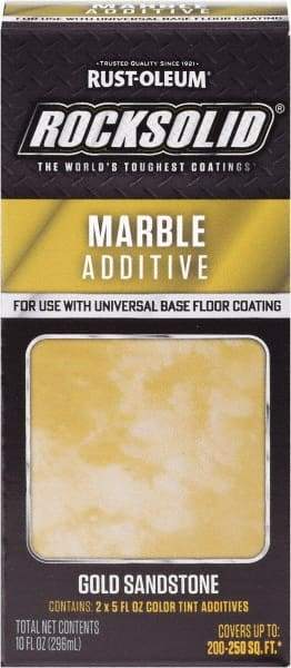 Rust-Oleum - 10 oz Gold Sandstone Color System Additive - Low Odor & Chemical Resistant - Makers Industrial Supply