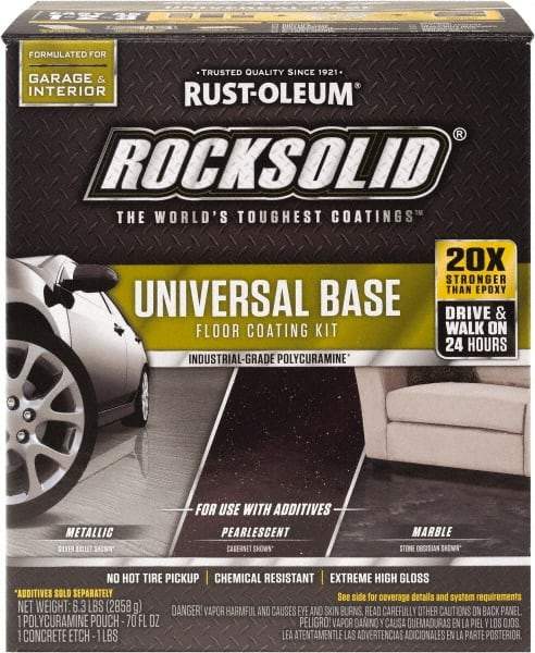 Rust-Oleum - 1 Gal Clear Floor Base - Low Odor & Chemical Resistant - Makers Industrial Supply