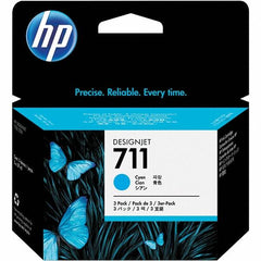 Hewlett-Packard - Cyan Ink Cartridge - Use with HP Designjet T520 ePrinter - Makers Industrial Supply