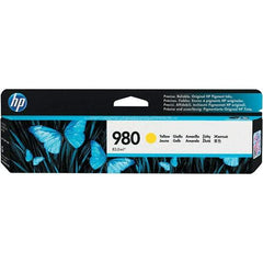 Hewlett-Packard - Yellow Ink Cartridge - Use with HP Officejet X555dn, X555xh, X585dn, X585f, X585z - Makers Industrial Supply