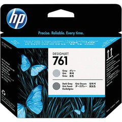 Hewlett-Packard - Dark Gray & Gray Printhead - Use with HP Designjet T7100 - Makers Industrial Supply