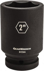 GearWrench - 1" Drive 1-13/16" Deep Impact Socket - 6 Points, 4-1/4" OAL - Makers Industrial Supply