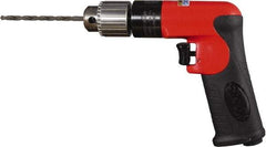 Sioux Tools - 1/4" Keyed Chuck - Pistol Grip Handle, 23,000 RPM, 12 LPS, 0.5 hp, 90 psi - Makers Industrial Supply