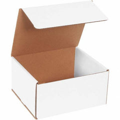 Made in USA - Pack of (50), 7" Wide x 8" Long x 4" High Corrugated Shipping Boxes - Makers Industrial Supply