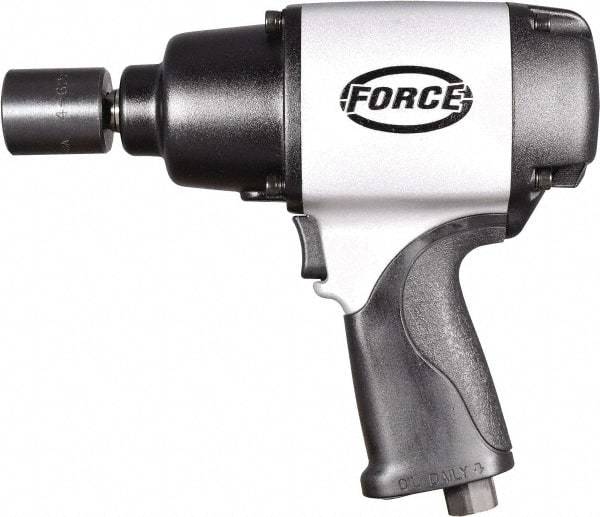 Sioux Tools - 1/2" Drive, 7,000 RPM, 500 Ft/Lb Torque Impact Wrench - Pistol Grip Handle, 860 IPM, 5.7 CFM, 90 psi, 1/4" Inlet - Makers Industrial Supply