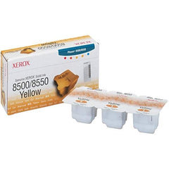 Xerox - Yellow Solid Ink Stick - Use with Xerox Phaser 8500, 8550 - Makers Industrial Supply