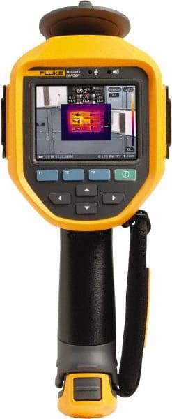 Fluke - -14 to 1,832°F (-10 to 1,000°C) Thermal Imaging Camera - 3-1/2" Color LCD Display, 4 GB Storage Capacity, 640 x 480 Resolution - Makers Industrial Supply