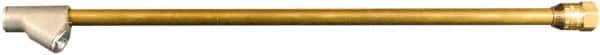 Milton - 150 Max psi Closed Check Brass Air Chuck - Straight Chuck, 1/4 FNPT - Makers Industrial Supply