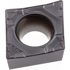 CCGT21.50.5FN-ALU AK10 Carbide Turning Insert Uncoated, Neutral, 6.45mm Long, 6.35mm Inscribed Circle, 0.2mm Corner Radius, 2.38mm Thick, 80° Diamond