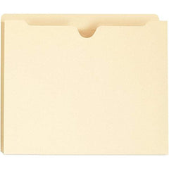 Universal One - 9-5/8 x 11-3/4", Letter Size, Manila, File Jacket - 11 Point Stock - Makers Industrial Supply