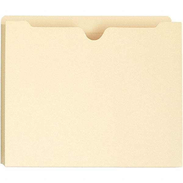 Universal One - 8-1/2 x 11", Letter Size, Manila, File Jacket - 11 Point Stock - Makers Industrial Supply