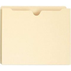 Universal One - 8-1/2 x 11", Letter Size, Manila, File Jacket - 11 Point Stock - Makers Industrial Supply