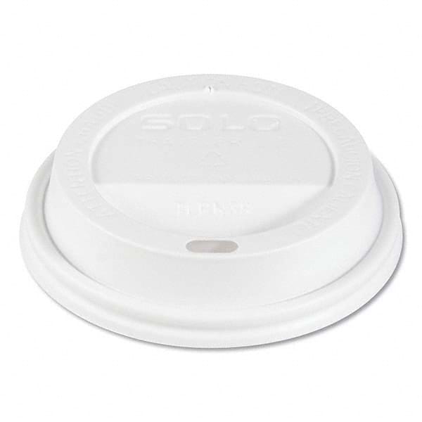 DART - Traveler Cappuccino Style Dome Lid, Fits 10 oz Cups, White, 100/Pack, 10 Packs/Carton - Makers Industrial Supply