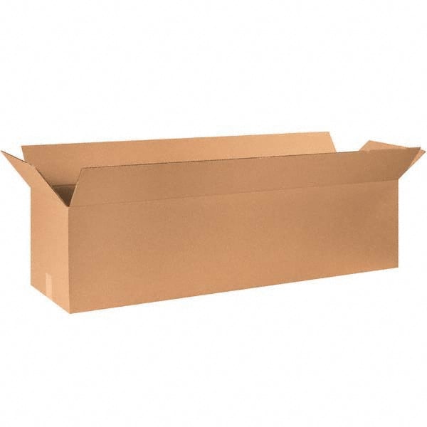 Made in USA - Pack of (10), 12" Wide x 48" Long x 12" High Corrugated Shipping Boxes - Makers Industrial Supply