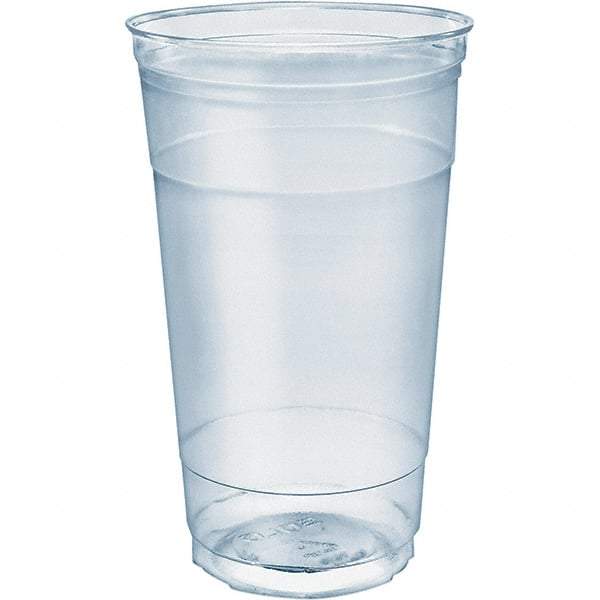 Solo - 32 oz Ultra Clear PETE Cold Cups - Clear - Makers Industrial Supply