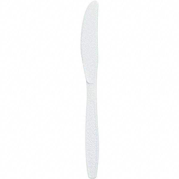 Solo - Extra Heavyweight Plastic Knives - White - Makers Industrial Supply