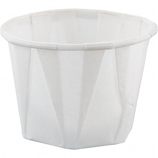 Solo - 1 oz Paper Portion Cups - White - Makers Industrial Supply