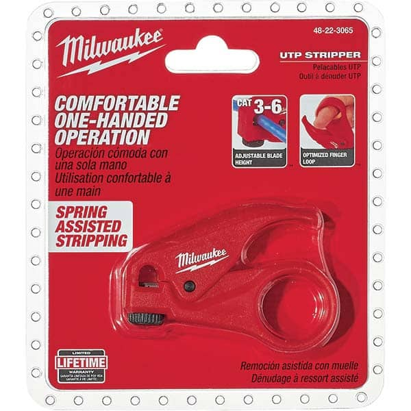 Milwaukee Tool - Wire & Cable Strippers Type: Wire Stripper Maximum Capacity: 6 AWG - Makers Industrial Supply