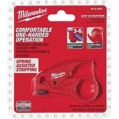 Milwaukee Tool - Wire & Cable Strippers Type: Wire Stripper Maximum Capacity: 6 AWG - Makers Industrial Supply