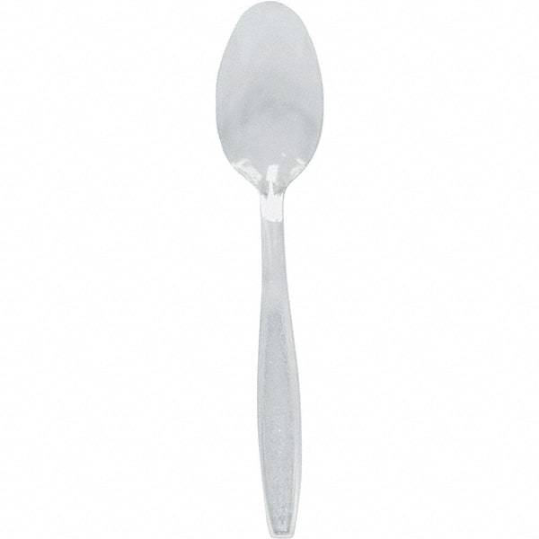 Solo - Heavyweight Plastic Teaspoons - Clear - Makers Industrial Supply